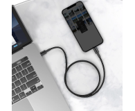 Baseus Kabel CATLGD-01 Lightning - USB-C PD 20W 480Mb/s 1m - czarny - 1502037 - zdjęcie 2